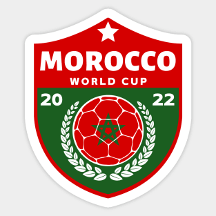 Morocco World Cup Sticker